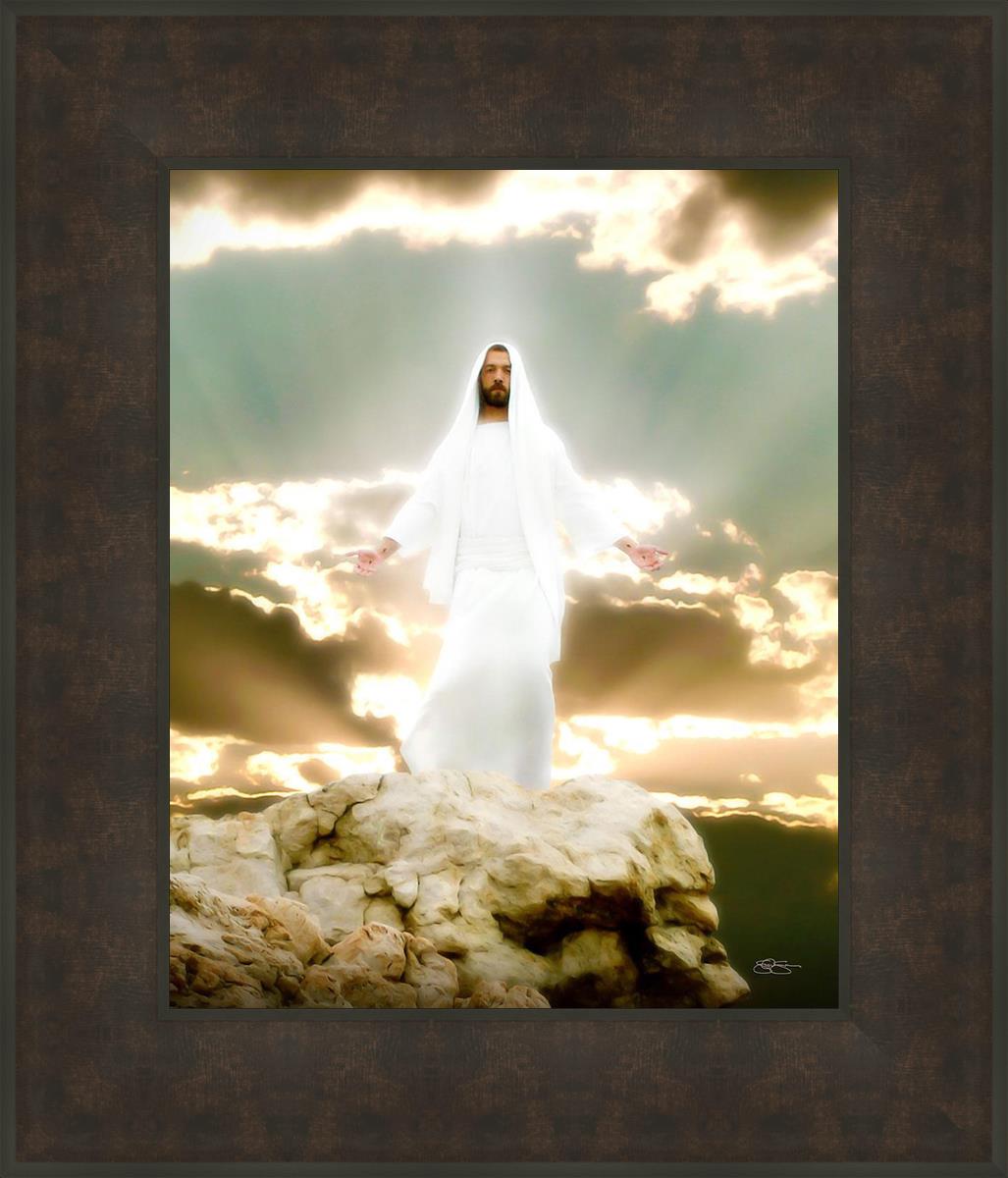 Behold My Beloved Son - Inspirational Christian Wall Art Decor for Home, Church & Office - Perfect for Religious Gifts, Bible Verses Display & Faith-Based Interior Design