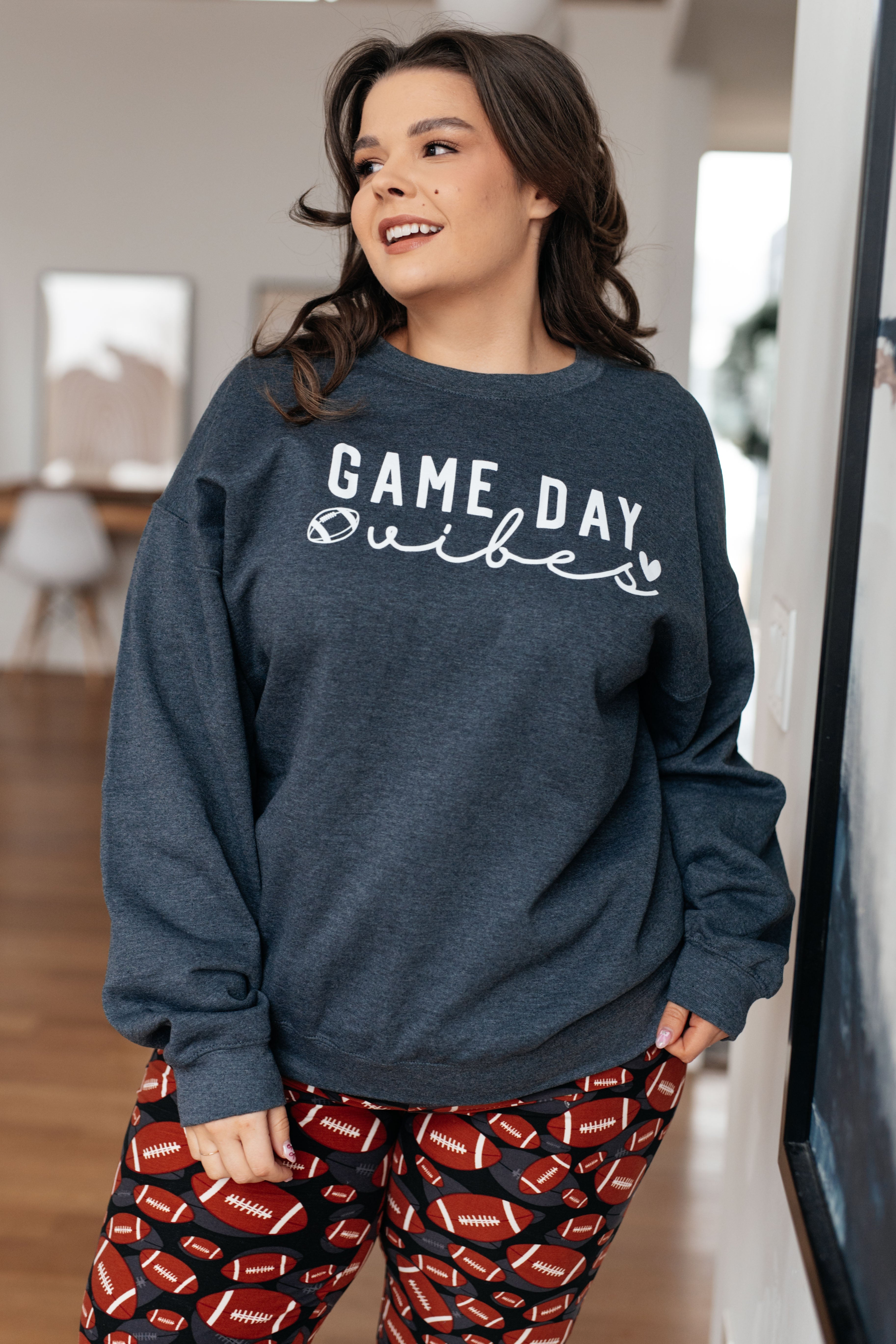 Game Day Vibes Pullover Hoodie - Cozy & Stylish Sweatshirt for Men & Women | Perfect for Football, Basketball, Sports Events & Casual Wear