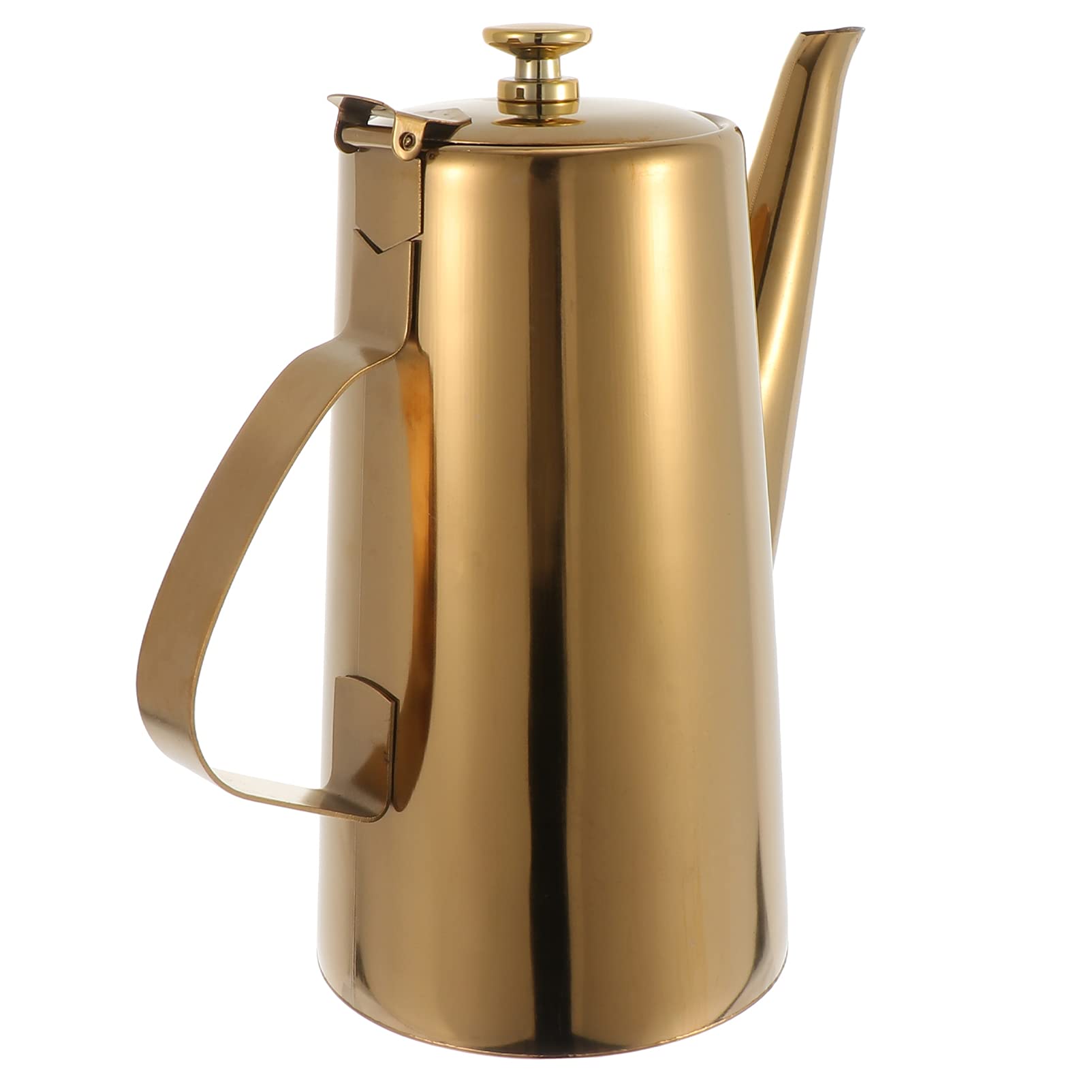 SHERCHPRY 1-Piece Stainless Steel Oil Bottle - Cold Water Bottle, Soup Pot, Soy Sauce Container - Durable Restaurant & Kitchen Storage for Oil, Soy Sauce & Soup - Perfect for Cooking, Food Prep & Commercial Use