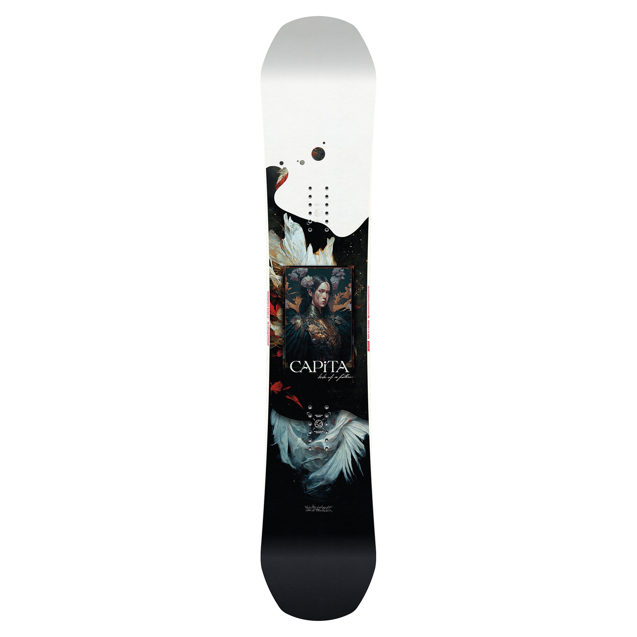 CAPiTA Women's Birds of a Feather Snowboard 2025 - All-Mountain Freestyle Snowboard for Women | Perfect for Park, Powder & Groomed Runs