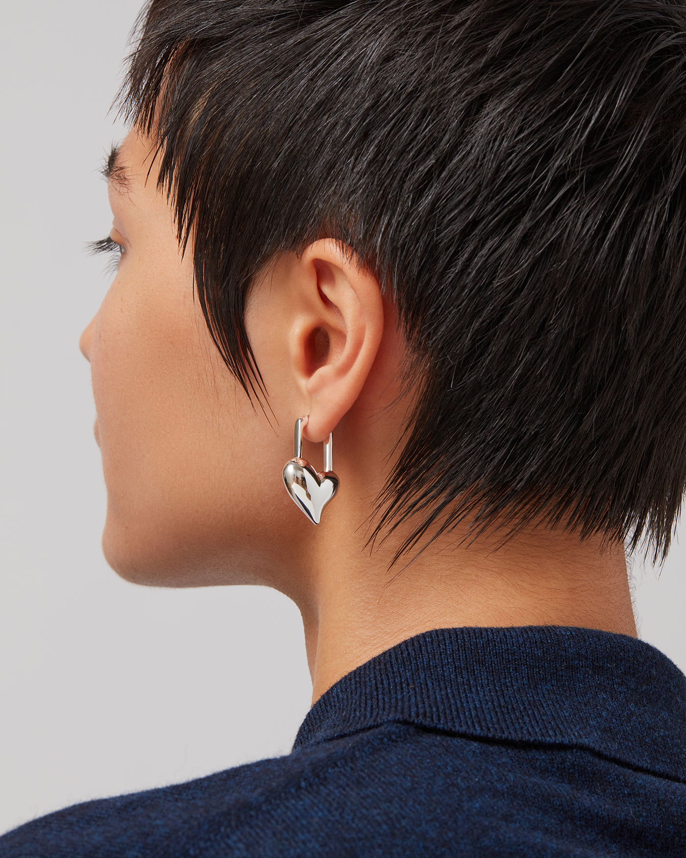 Stylish Heart Padlock Earrings for Women - Trendy Valentine's Day Gift for Her - Perfect for Date Nights & Special Occasions