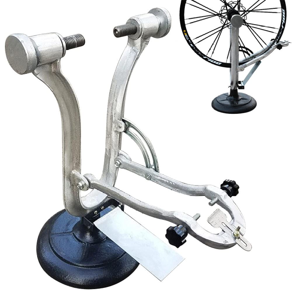 Adjustable Steel Bike Repair Stand - Heavy Duty Bicycle Work Stand for Maintenance & Storage - Perfect for Home Garage, Bike Shops & Outdoor Cycling Enthusiasts