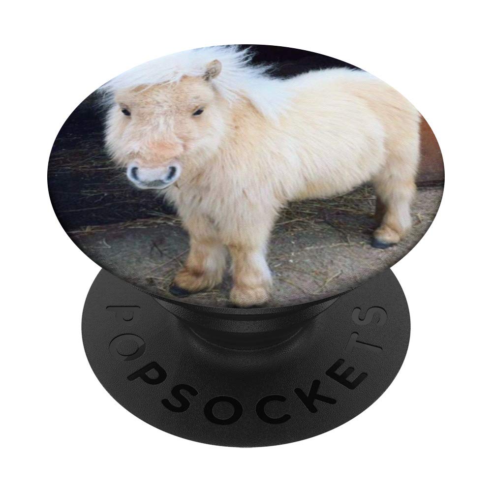 Mini Horse PopSockets Phone Grip & Stand - Expandable Phone Holder for iPhone, Samsung, Tablets - Perfect for Selfies, Gaming, and Hands-Free Viewing