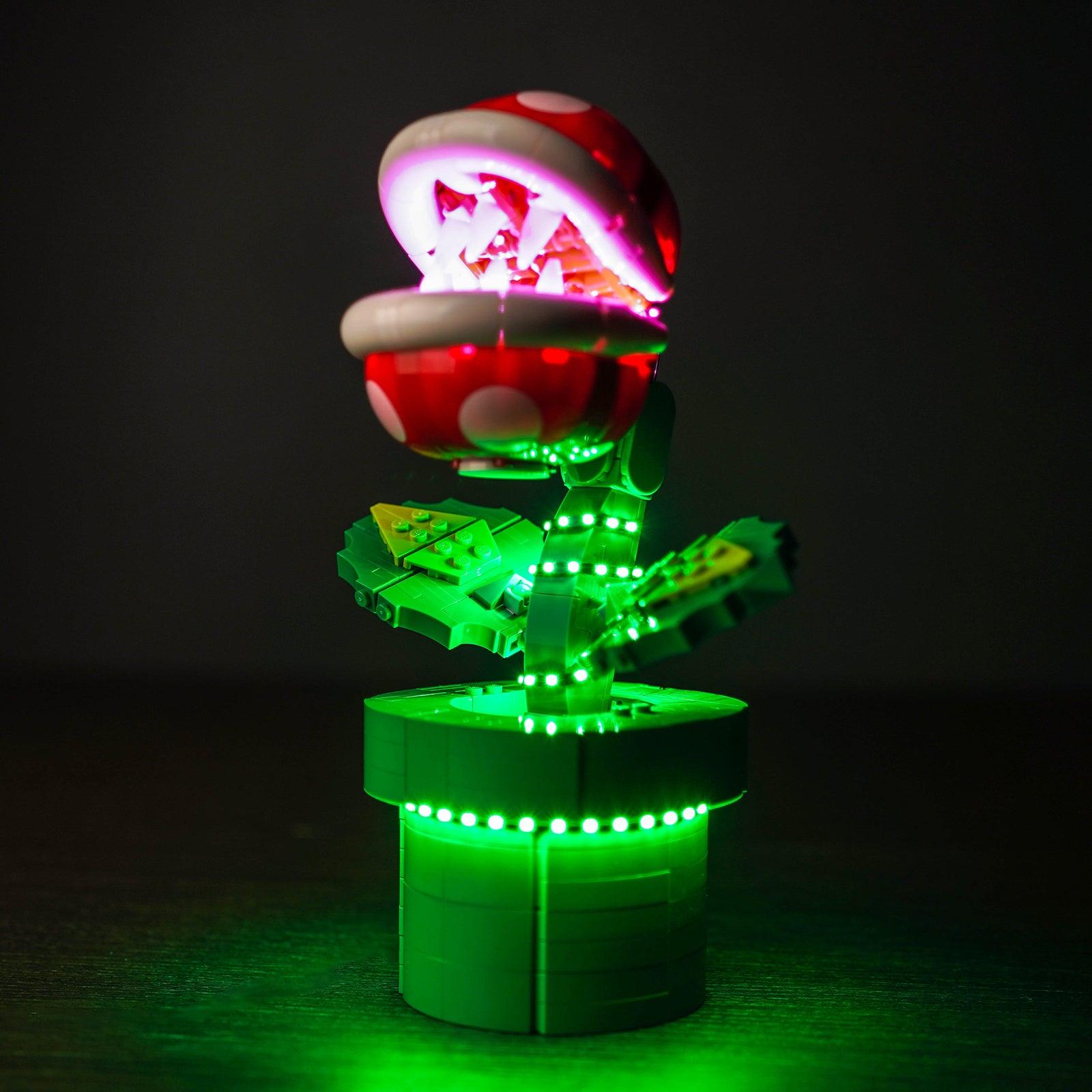 LEGO® Super Mario™ Piranha Plant 71426 LED Light Kit - DIY Building Blocks Lighting Set for Enhanced Display & Nighttime Play