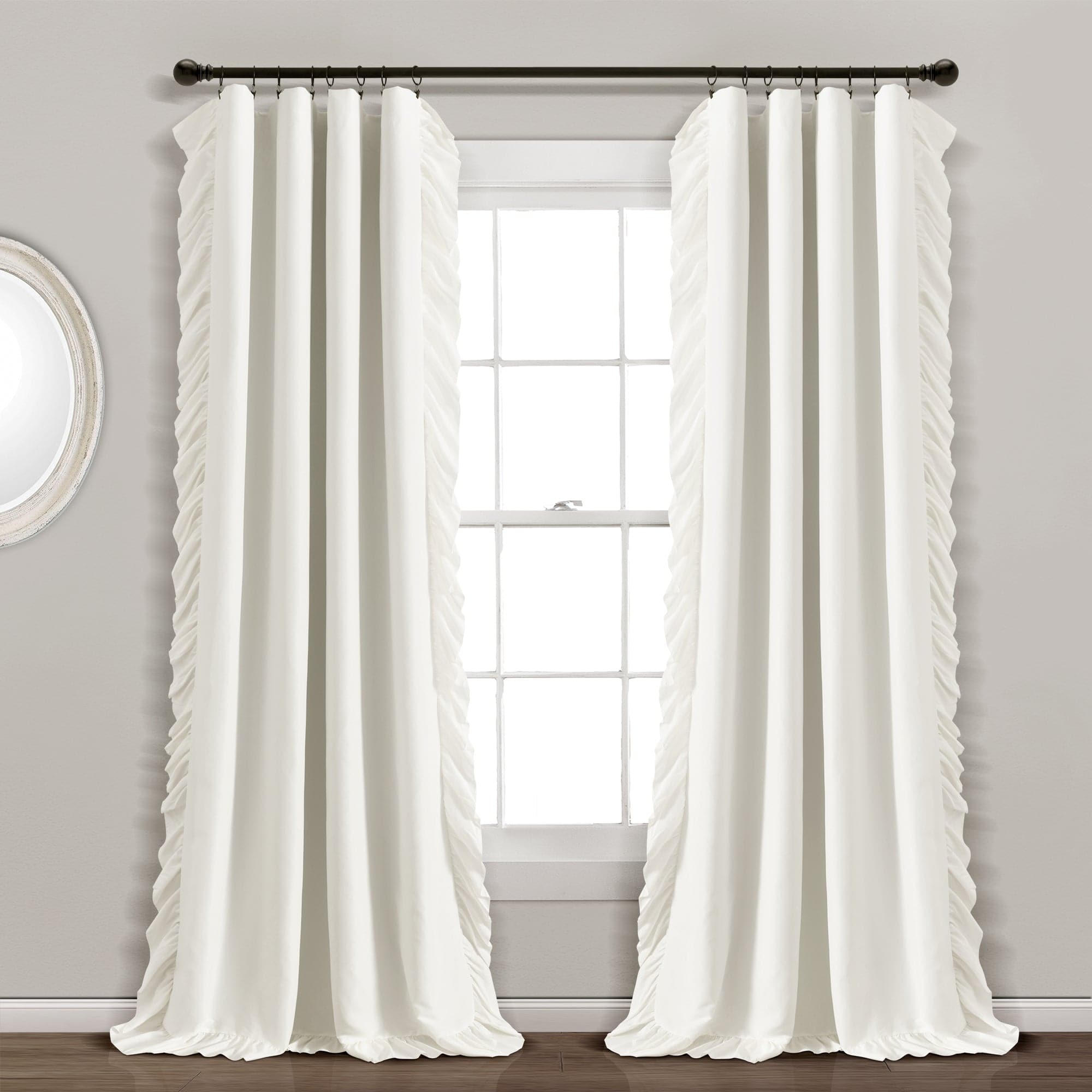 Reyna 100% Blackout Window Curtain Panel - Thermal Insulated Room Darkening Drapes for Bedroom & Living Room - Noise Reducing & Energy Saving Home Decor