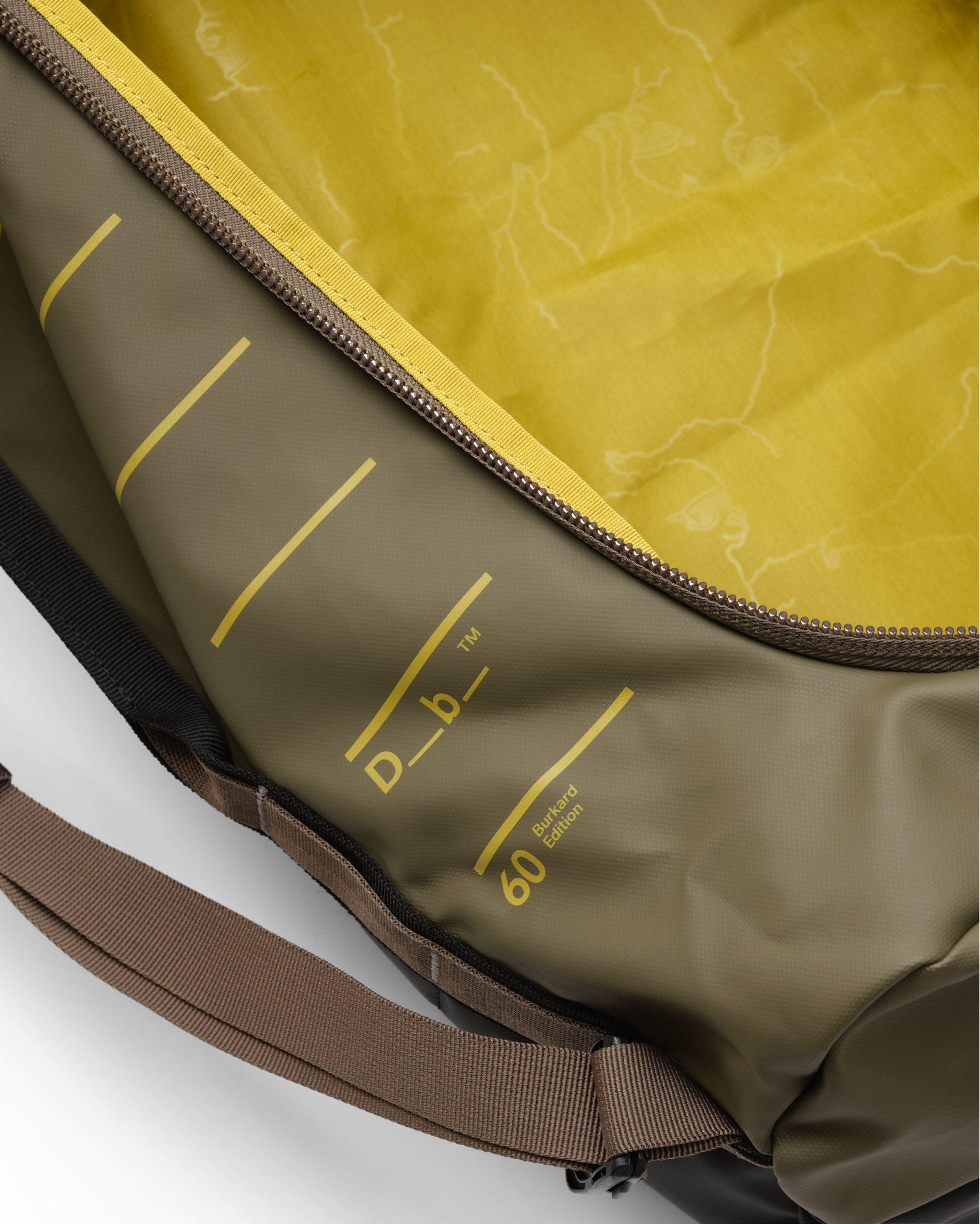 DB Journey Roamer Duffel 60L - Large Travel Duffle Bag for Camping, Gym & Weekend Getaways | Water-Resistant Carry-On Luggage with Shoulder Strap