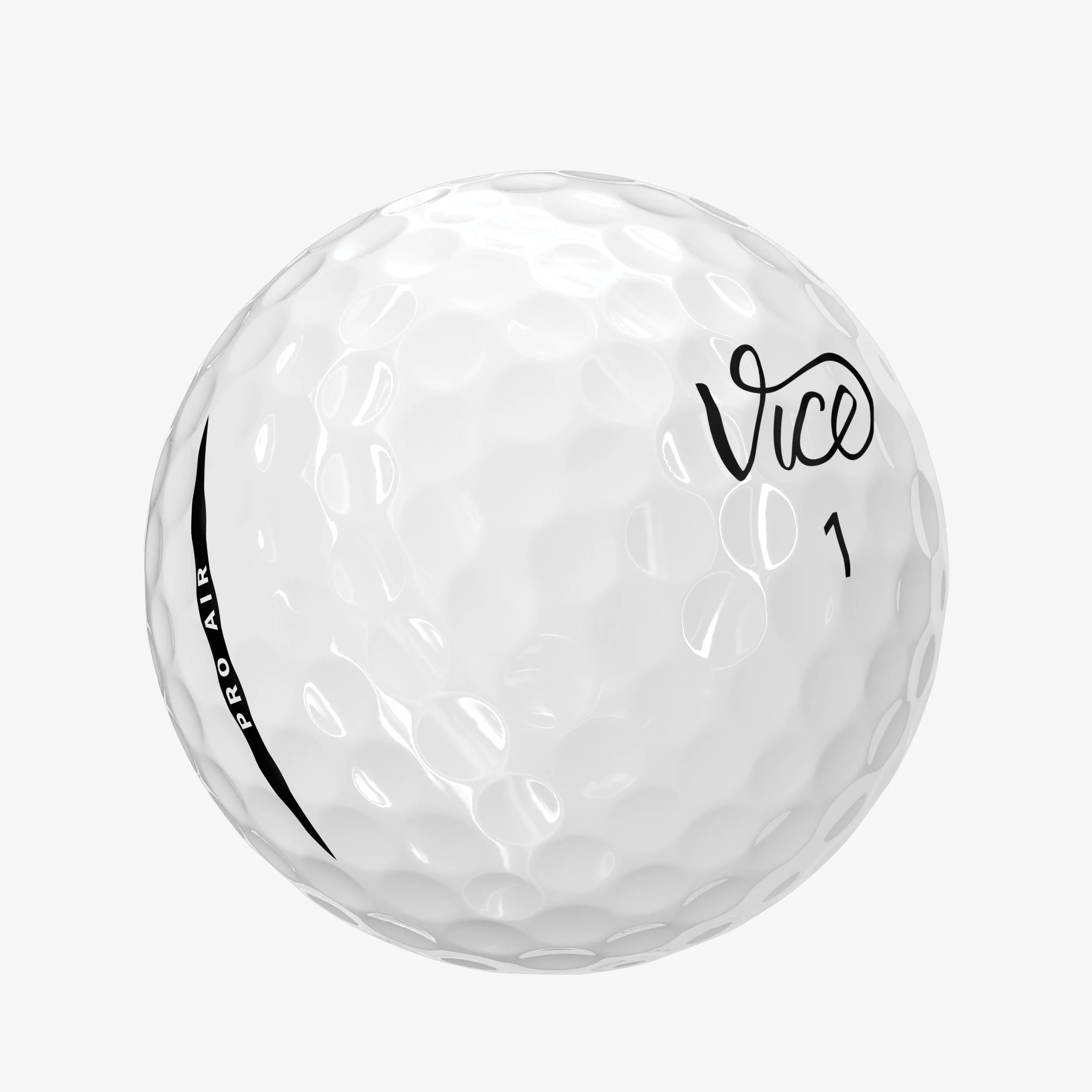 Vice Pro Air Golf Balls - Premium Soft Feel, Low Compression for Distance & Control - Perfect for Recreational Golfers & Driving Range Practice