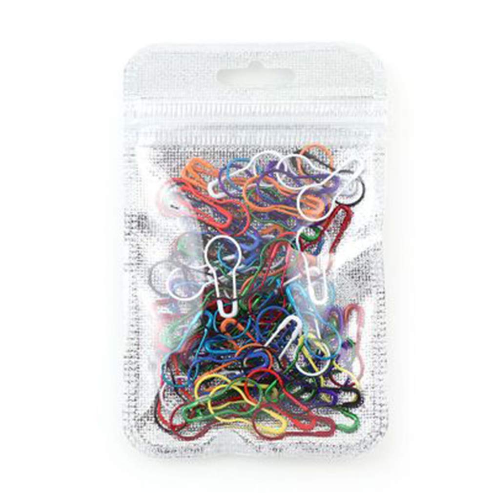 Colorful Safety Pins for Jewelry Making & Crafting - 100pcs Multipurpose Stainless Steel Pins for DIY, Sewing, Office Supplies & Home Organization
