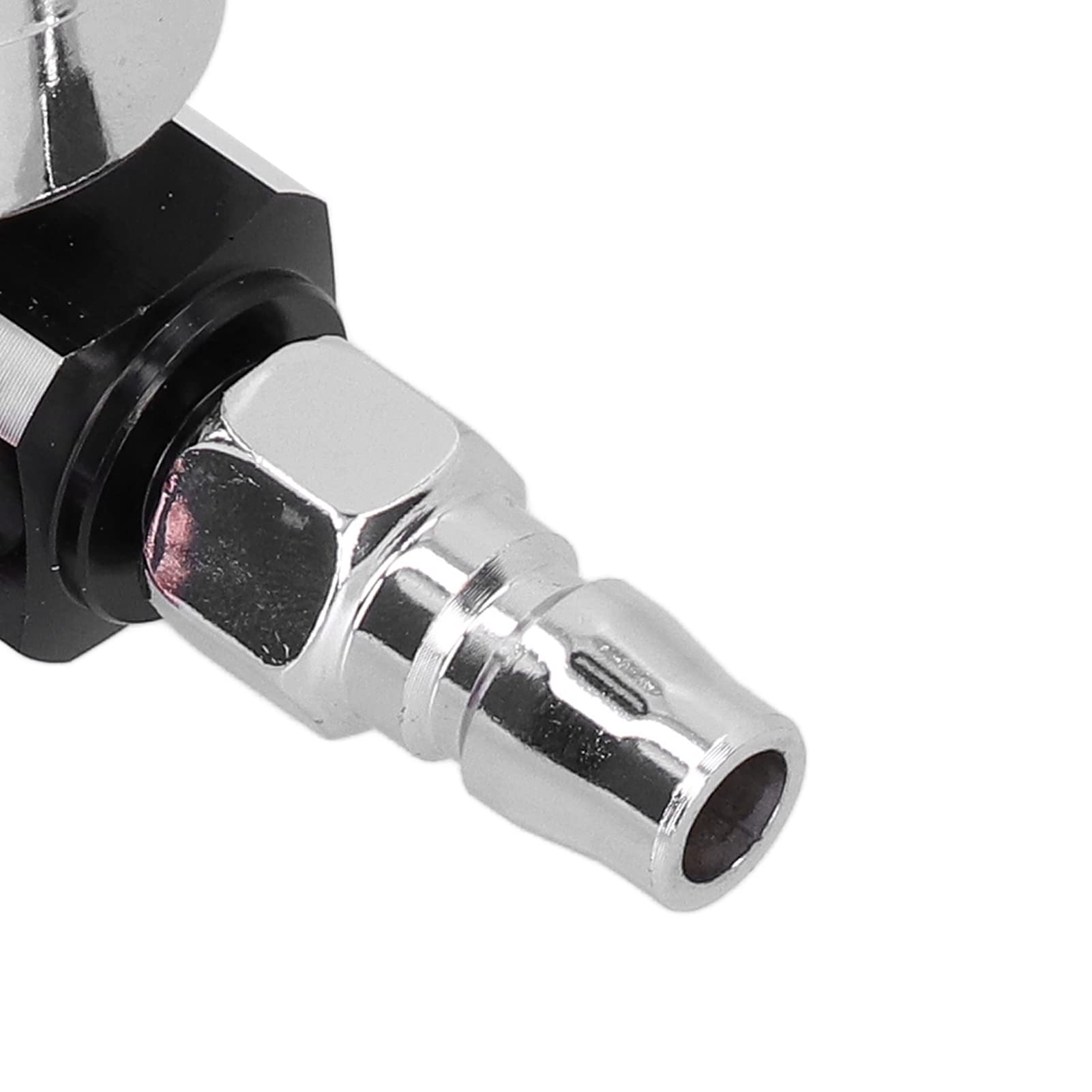 Air Throttle Regulator Valve with Pressure Gauge for Spray Guns - Professional Paint Sprayer & Air Tool Accessory for Automotive, Woodworking & DIY Projects