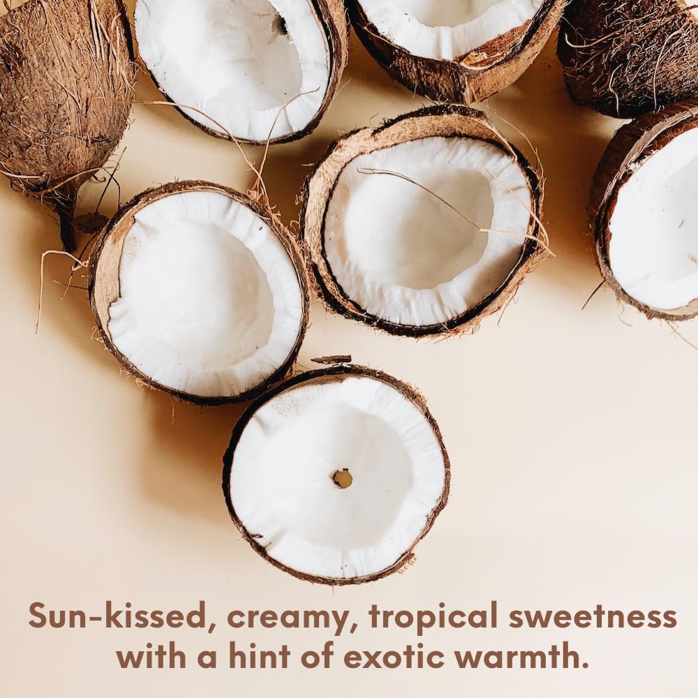 Organic Coconut Fragrance Oil - 4 oz for Candles, Soaps, Diffusers & DIY Home Scents - Beach Inspired Aromatherapy Essential Oil for Relaxation & Spa Days