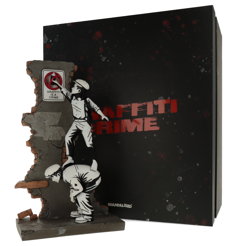Graffiti Crime Urban Street Art Sticker Set by Brandalised - Perfect for DIY Skateboards, Laptops & Walls