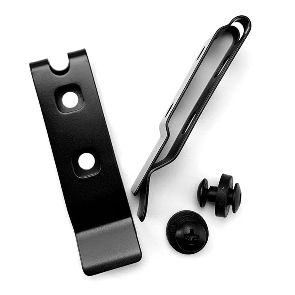 XANHOY Stainless Steel Belt Sheath - Waist Clip for Knives & Tools - Outdoor & Tactical Use