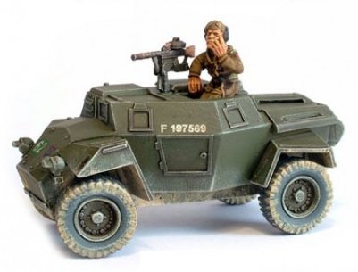 Warlord Games Humber Scout Car Miniature - 1/56 Scale WWII Military Model Kit for Wargaming & Collectors | Perfect for Tabletop Battles & Historical Displays