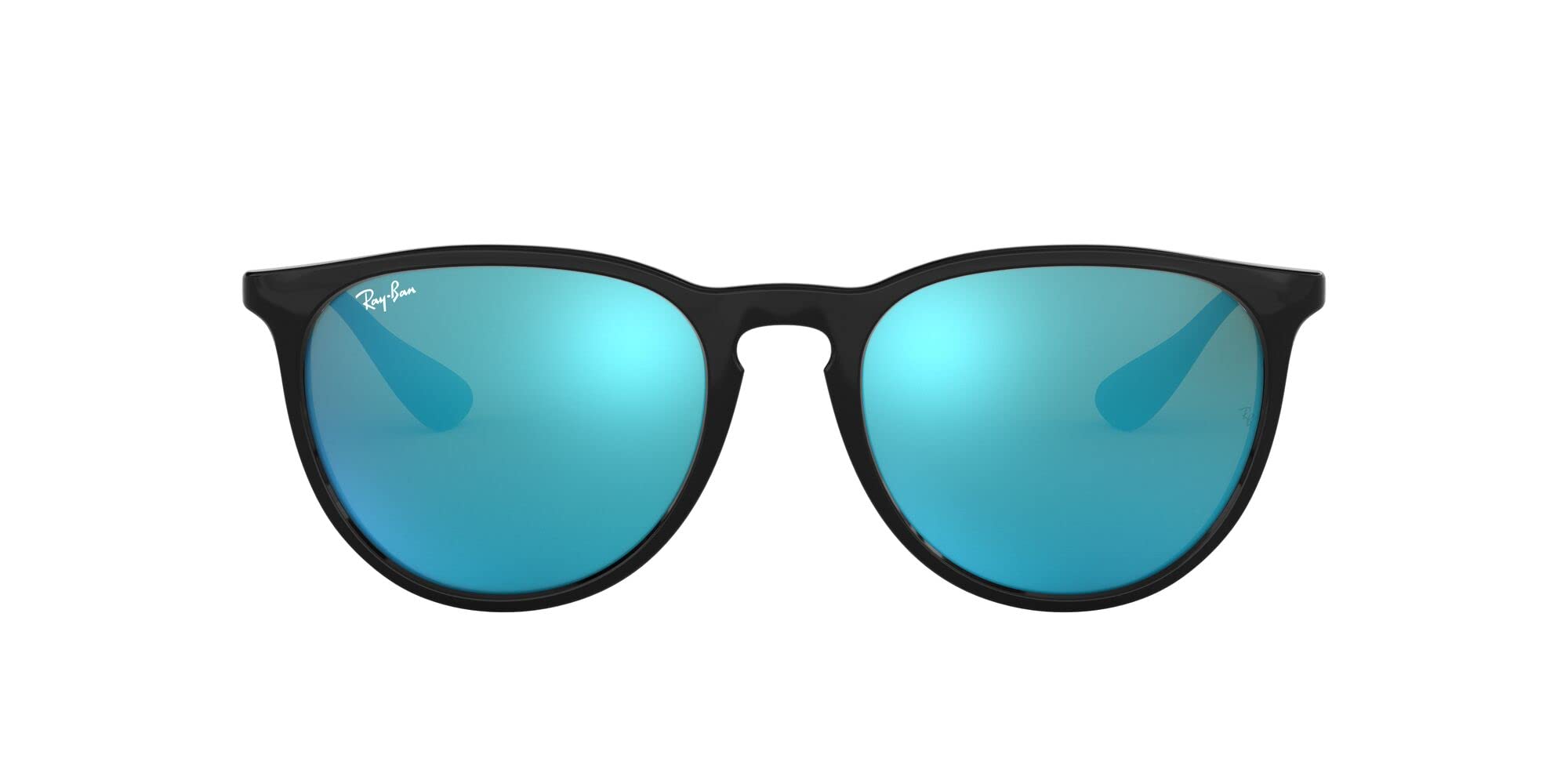 Ray-Ban RB4171 Erika Round Polarized Sunglasses for Women - Classic Retro Style, UV Protection - Perfect for Driving, Beach & Outdoor Activities