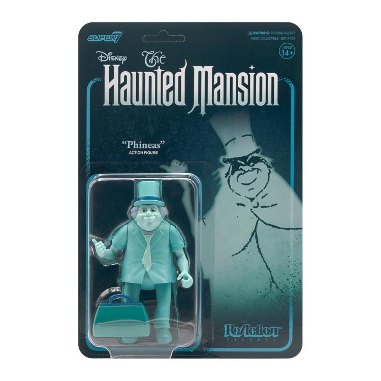 The Haunted Mansion Phineas Action Figure - Disney Park Exclusive Collectible for Horror Fans & Movie Enthusiasts - Perfect for Halloween Decor, Disney Collections, and Gift Giving