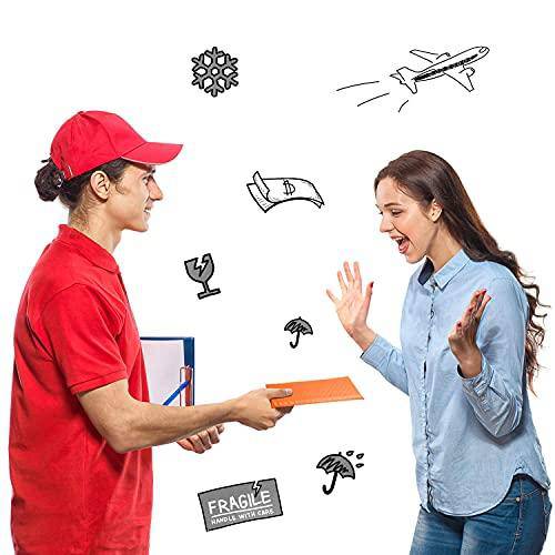 4x8 Bubble Mailer Padded Envelope - Orange Color Shipping Bags for Ecommerce, Small Packages & Mailing - Perfect for Jewelry, Crafts, Documents & Online Store Shipments