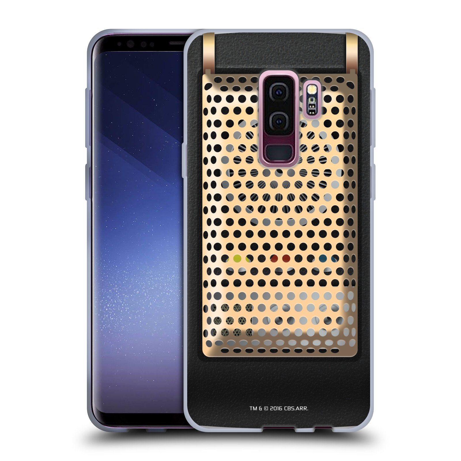 Officially Licensed Star Trek Communicator Soft Gel Case for Samsung Galaxy S9+ & S9 Plus - Durable Protection with Sci-Fi Design | Perfect for Trekkies & Tech Fans at Work, Travel & Conventions