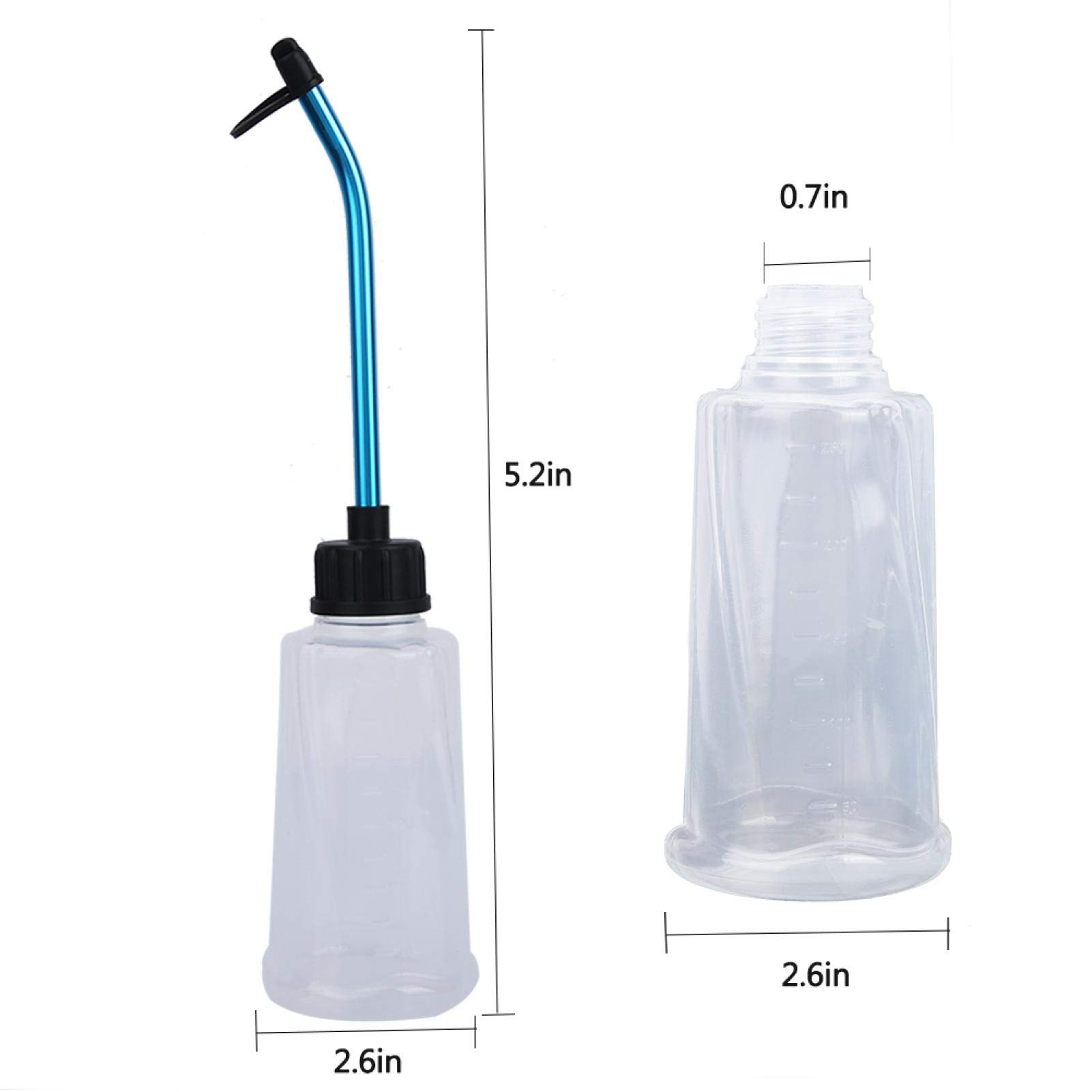 Germerse RC Fuel Bottle - Nitro Fuel Refill Bottle with Fuel Straw for RC Model Car Nitro Engine - Perfect for RC Hobbyists and Remote Control Car Racing Enthusiasts