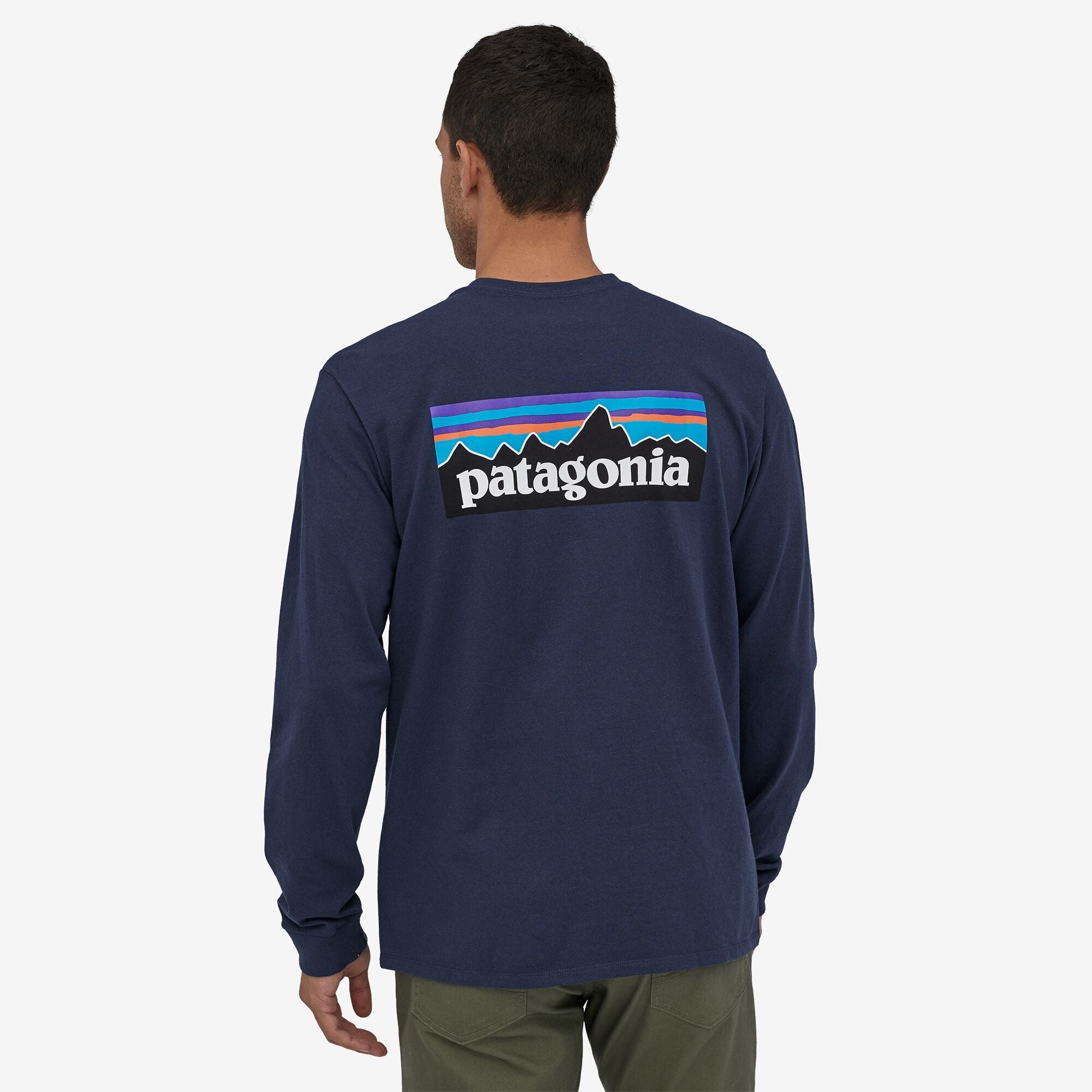 Men's Long Sleeve P6 Logo Responsibility Tee® - Comfortable Cotton T-Shirt for Casual Wear, Work & Everyday Outfits