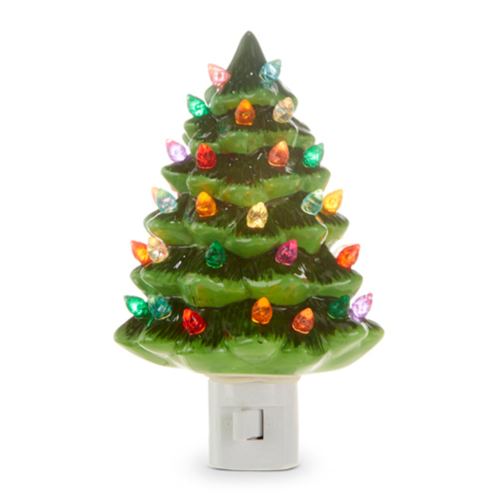 Vintage Tree Night Light - Warm White LED Nightlight for Kids, Nursery, Bedroom - Perfect for Bedside, Bookshelf, and Relaxing Ambience
