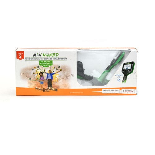 Nokta Midi Hoard Metal Detector - Professional Waterproof Treasure Hunting Device for Beach, Field & Gold Prospecting | Perfect for Beginners & Experts