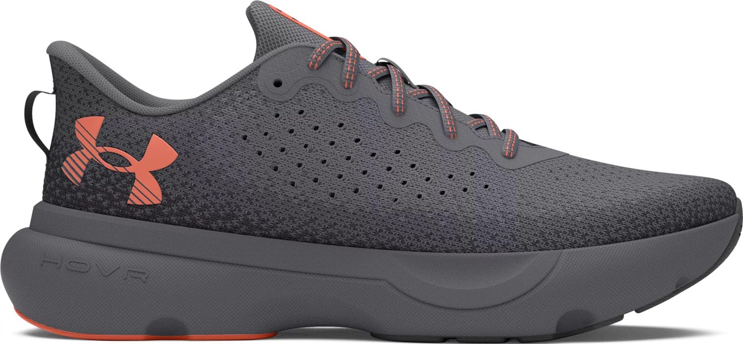 Under Armour Men's Infinite Basketball Shoes - Titan Grey/Anthracite/Tech Blue - Size 44 EU | High-Performance Court Shoes for Basketball & Training | Durable & Breathable for Indoor & Outdoor Play