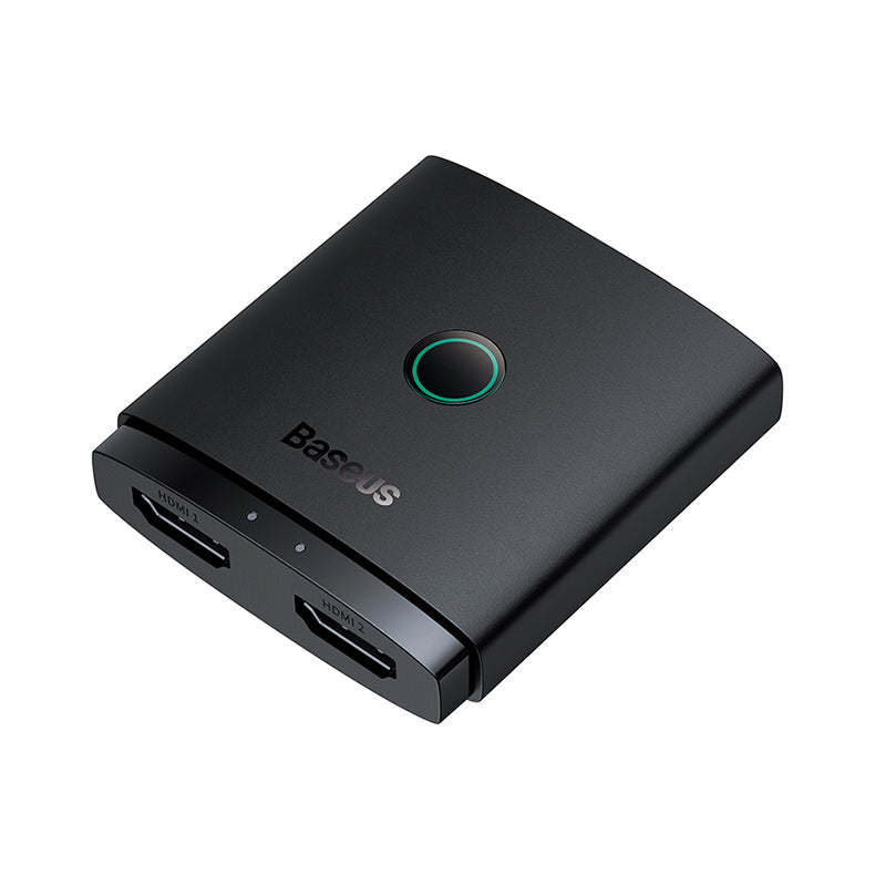 Baseus AirJoy Series 2-in-1 Bidirectional HDMI Adapter 4K 60Hz - Black | for Home Theater, Gaming & Office Presentations