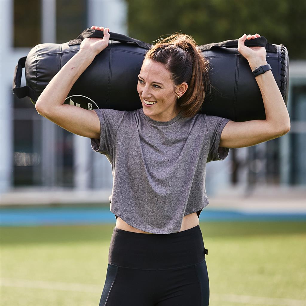 25 lb Cage Fitness Weight Bag - Heavy Duty Sandbag for CrossFit, Strength Training & Home Gym Workouts - Perfect for Functional Fitness, Powerlifting & Outdoor Training