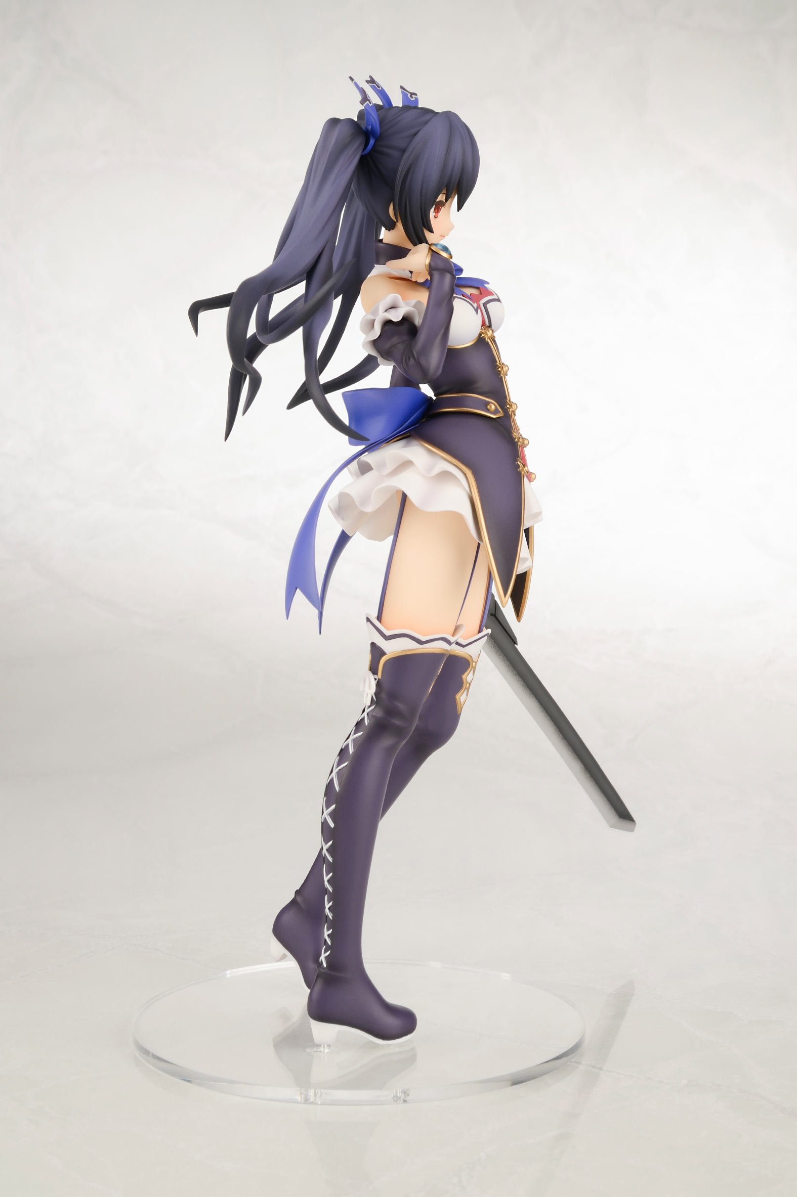 Hyperdimension Neptunia Noir Broccoli PVC Anime Figure 1/8 Scale - Perfect for Anime Collectors & Gaming Room Decor