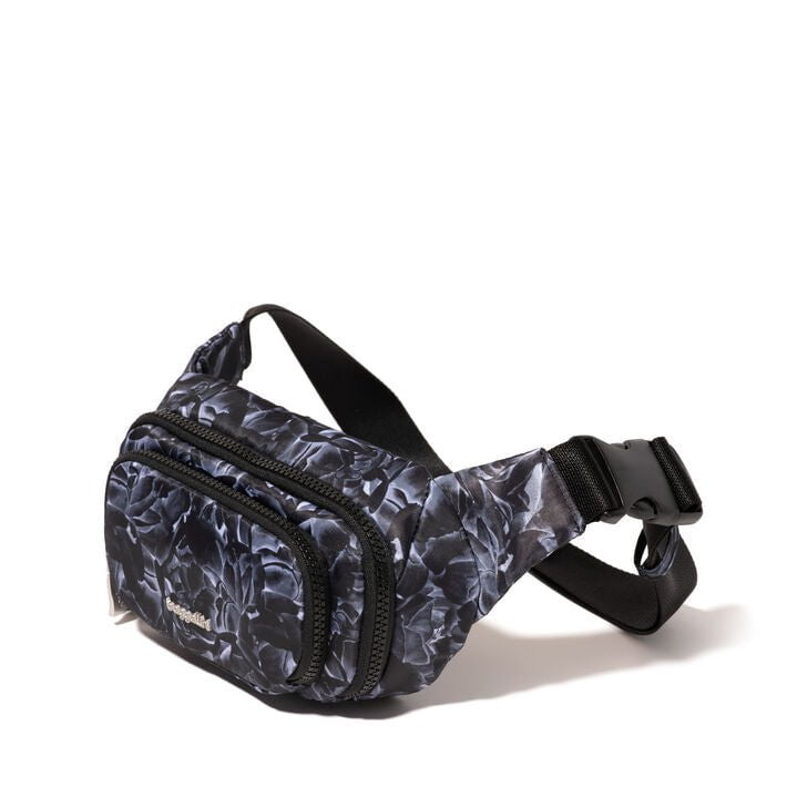 Baggallini On The Go Belt Bag Waist Pack - Hands-Free Crossbody Fanny Pack for Travel, Hiking & Running - Secure & Stylish Waist Wallet for Women & Men