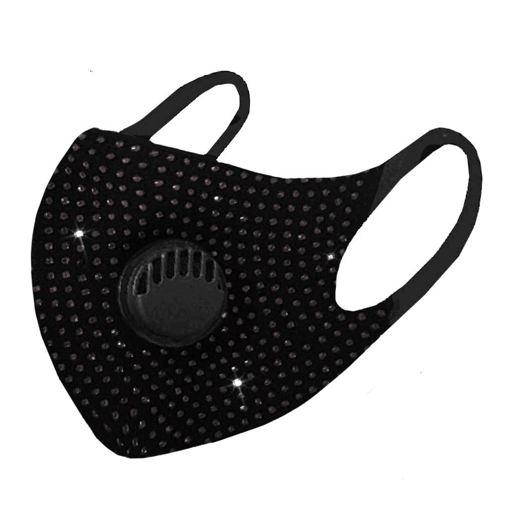 ATRISE Unisex Reusable Washable Cloth Face Mask - Breathable Diamond Design for Men & Women - Perfect for Daily Wear, Travel, and Outdoor Activities