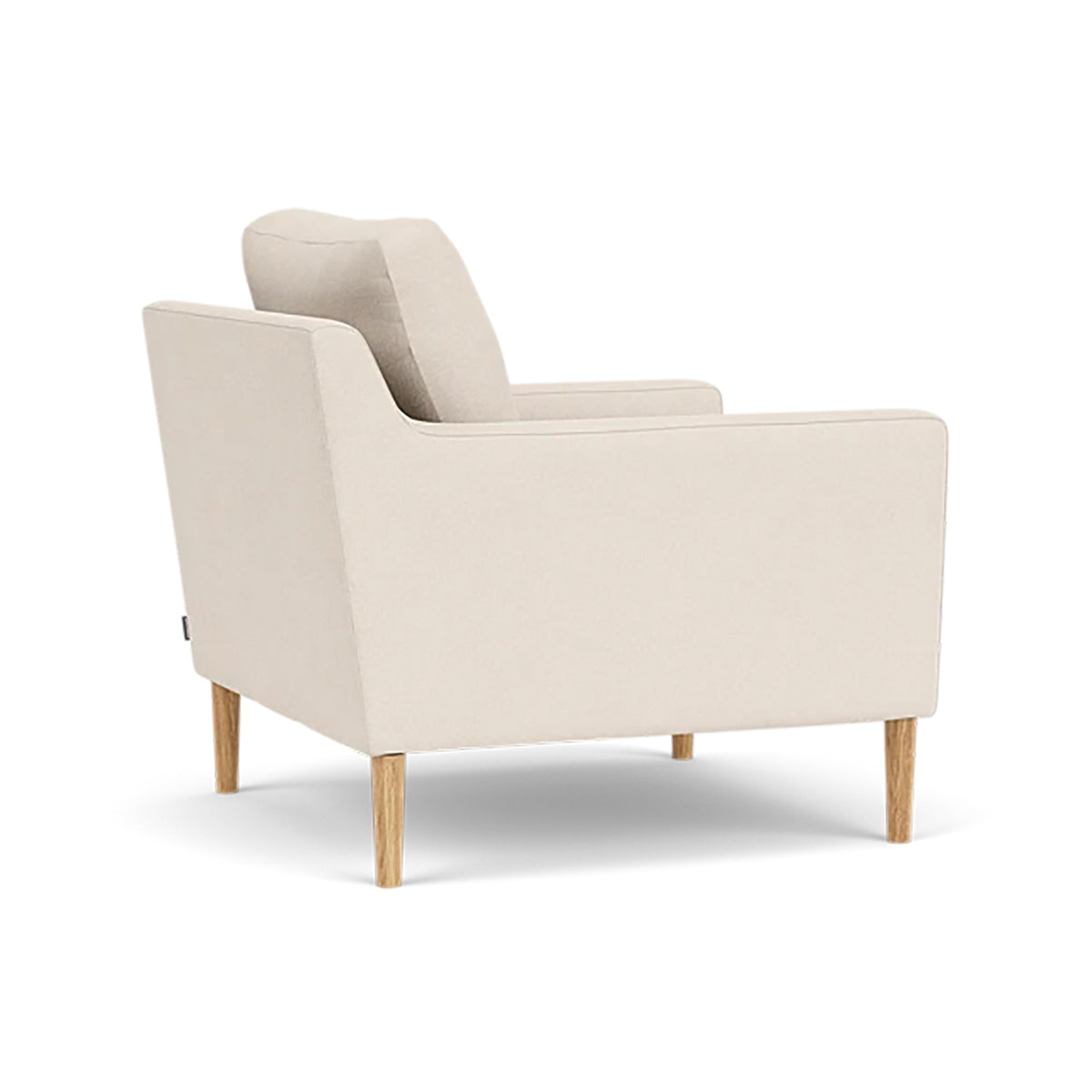 Astha Fabric Armchair - Modern Upholstered Accent Chair for Living Room, Bedroom & Office - Comfortable Lounge Chair with Soft Fabric & Sturdy Frame