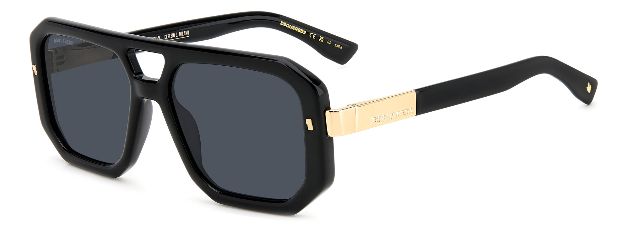 DSQUARED2 D2 0105/S Sunglasses - Luxury Designer Shades for Men & Women - UV Protection & Polarized Lenses - Perfect for Driving, Travel & Outdoor Activities