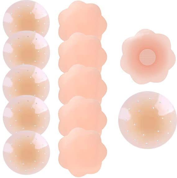 Women's Nipple Covers - Breathable & Invisible Nipple Concealers for Bras & Dresses | Perfect for Work, Gym, Yoga & Everyday Wear