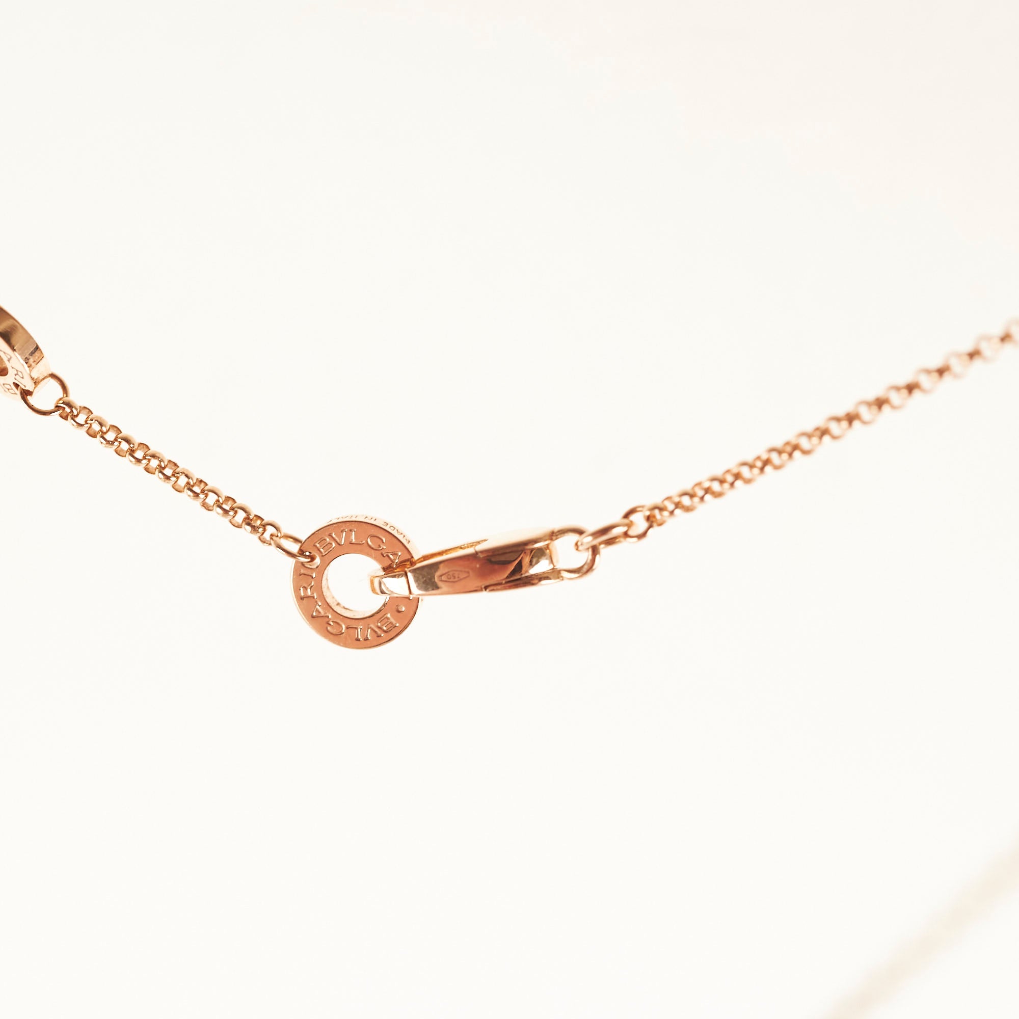Bvlgari Mother of Pearl Rose Gold Necklace for Women - Elegant Jewelry Gift for Birthday, Anniversary & Special Occasions