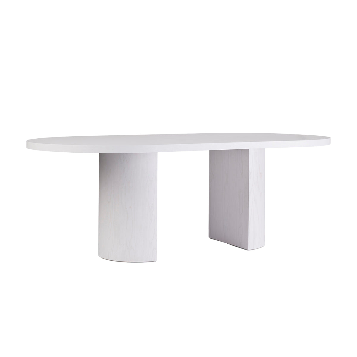 Stylish Desert Moon Oval Dining Table - Modern Wooden Kitchen Table for 6 - Perfect for Family Dinners & Entertaining Guests
