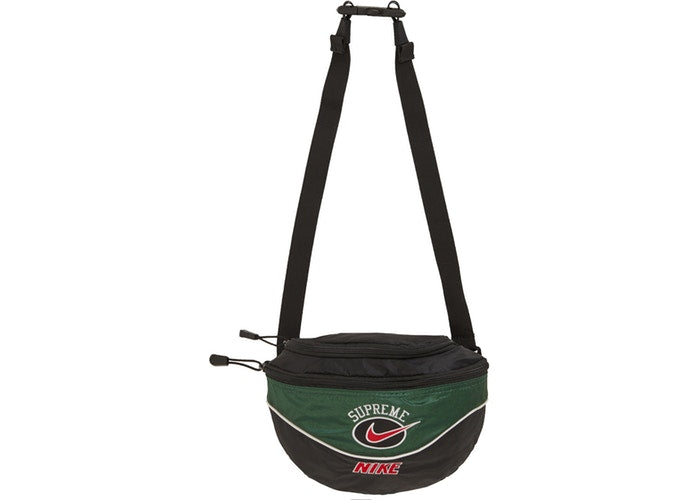Nike Shoulder Bag - Lightweight Durable Green Crossbody Bag for Men & Women - Perfect for Travel, Gym, and Everyday Use