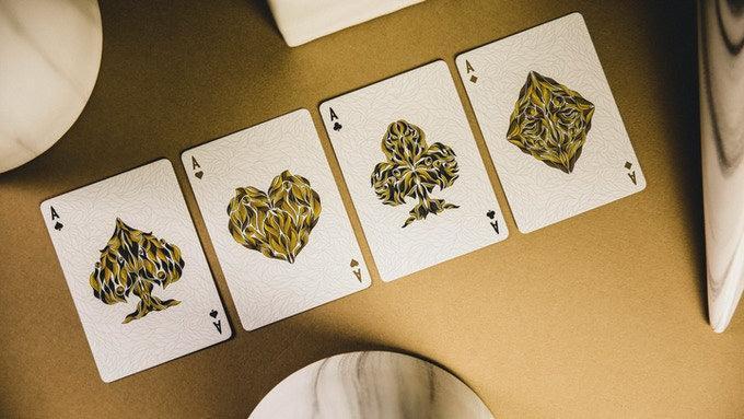 Rebirth Playing Cards - Premium White Deck for Magic Tricks, Poker & Cardistry | Perfect for Professional Magicians, Poker Players & Card Enthusiasts
