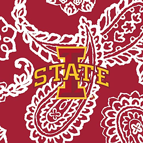 Iowa State University Cardinal/White Bandana