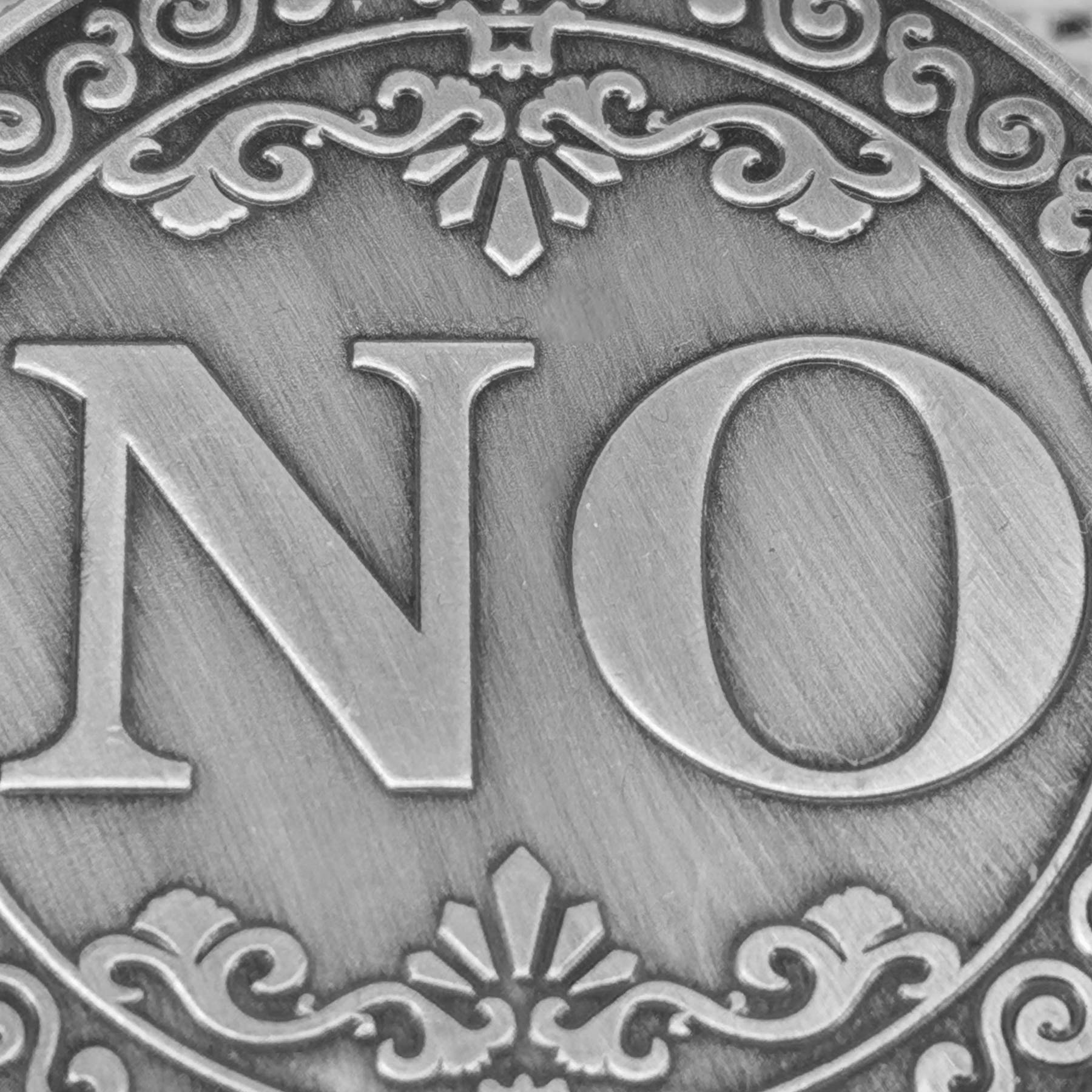 YES NO Decision Challenge Coins - Fun Novelty Letter Tokens for Games, Gifts & Decision Making - Perfect for Parties, Gifts & Icebreaker Activities