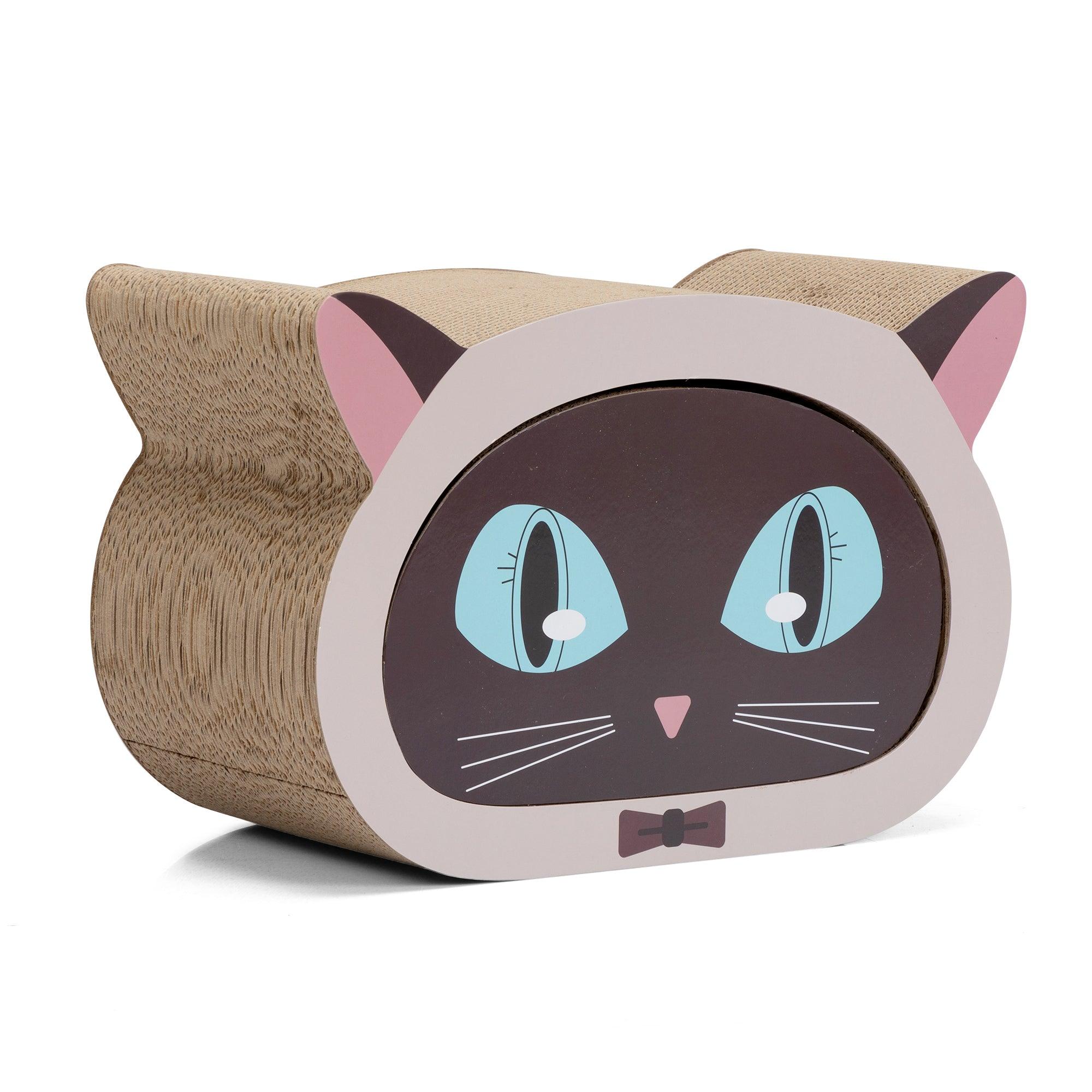 Durable Cat Scratch Board with Removable Center - Perfect for Indoor Cats, Furniture Protection & Stress Relief for Kittens