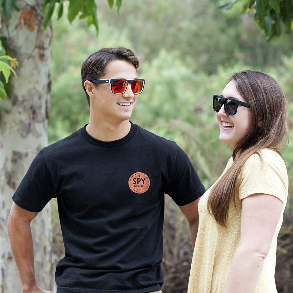 Spy Optic Discord Polarized Sunglasses for Men - UV Protection, Stylish & Lightweight - Perfect for Driving, Running & Outdoor Activities