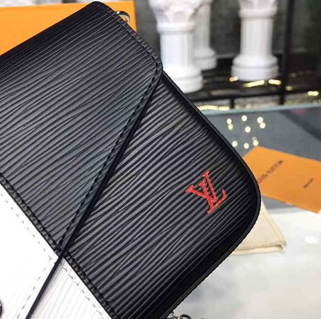 Louis Vuitton Pochette Felicie Epi Leather Crossbody Bag in Noir Black | Luxury Designer Handbag for Women | Perfect for Parties, Date Nights & Everyday Use