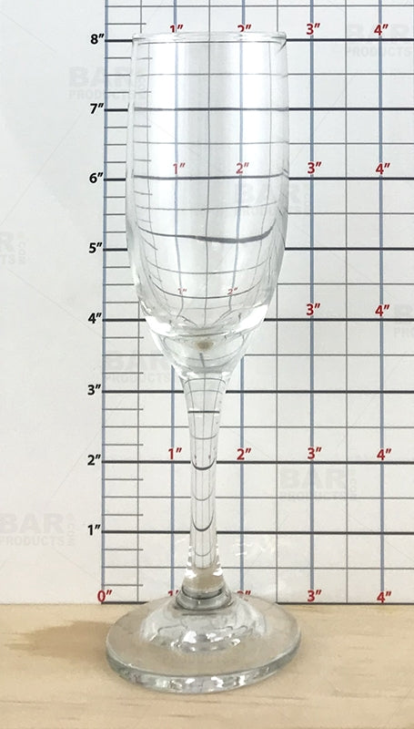 BarConic® 6 oz Flute Glass - Elegant Champagne & Cocktail Glass for Parties, Weddings & Celebrations - Perfect for Sparkling Wine, Mimosas & Desserts
