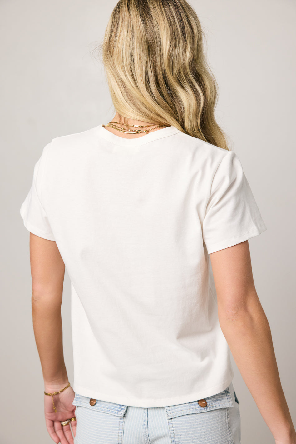 Bella Mia Graphic Tee - Soft Cotton Women's T-Shirt in Blue | Casual Streetwear & Everyday Outfit Essential