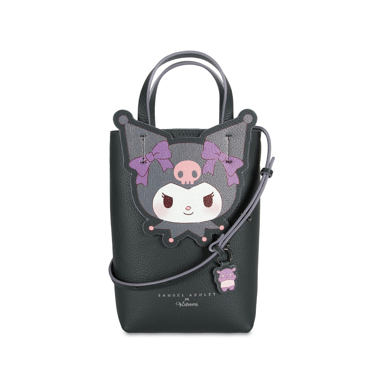 Samuel Ashley x Sanrio Characters Genuine Leather Phone Pouch - Cute Kawaii Wallet Case for iPhone & Android - Perfect for Travel, Work & Everyday Use