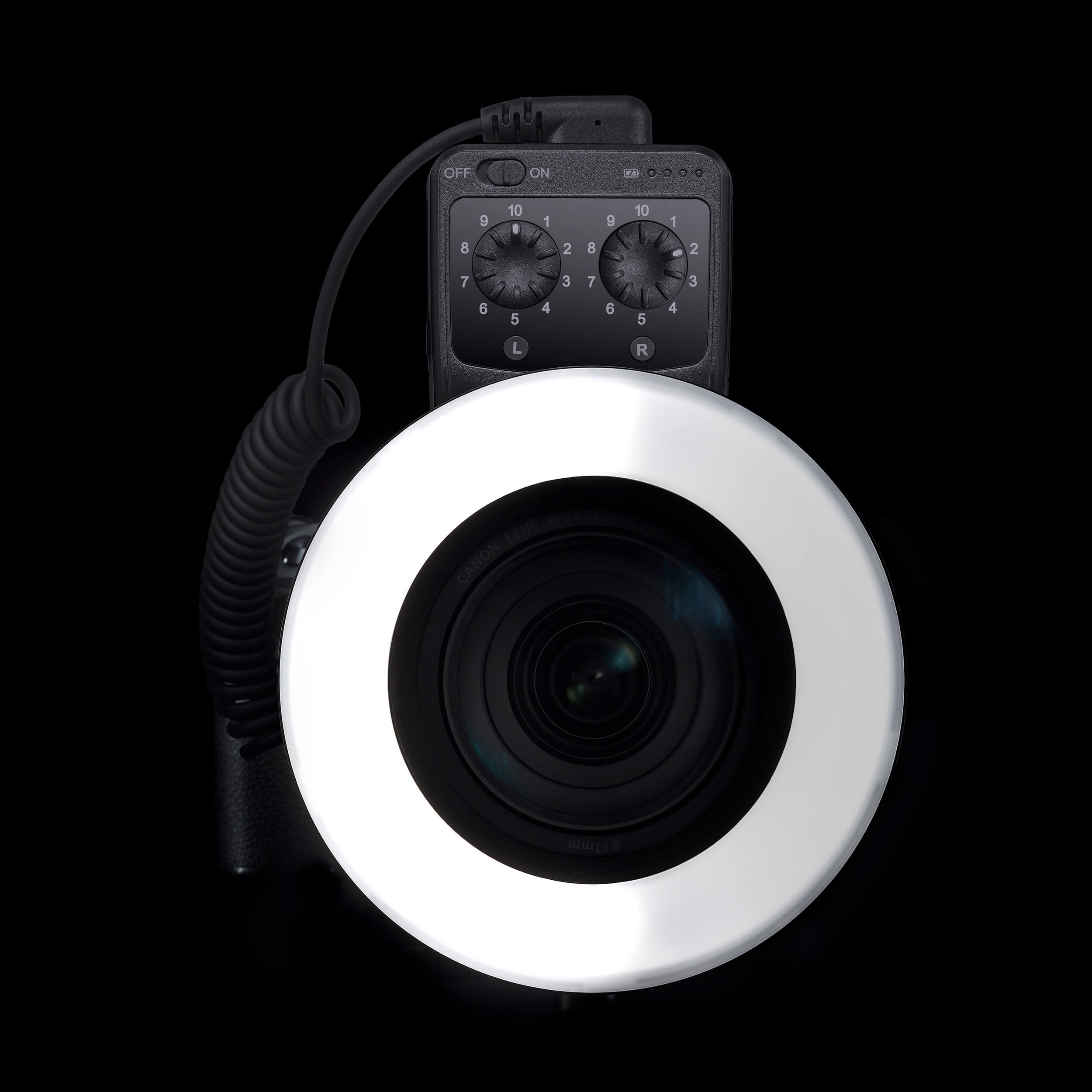 RING72 8W Daylight Balanced LED Macro Ring Light for DSLR Camera Photography - Perfect for Close-Up Shots, Product Photography & Videography