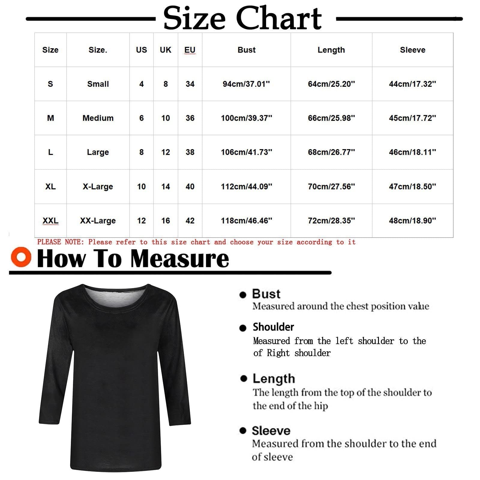 Wkishenl Women's Plus Size 3/4 Sleeve Summer Blouse - Trendy Round Neck Loose Tunic Top for Casual & Dressy Outfits | Perfect for Office, Date Night & Weekend Wear 2024