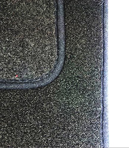 Premium Black Car Floor Mats for Citroen DS3 (2010-Present) - Non-Slip Heel Pad & Custom Fit - Perfect for Daily Commute & Road Trips - by Sakura