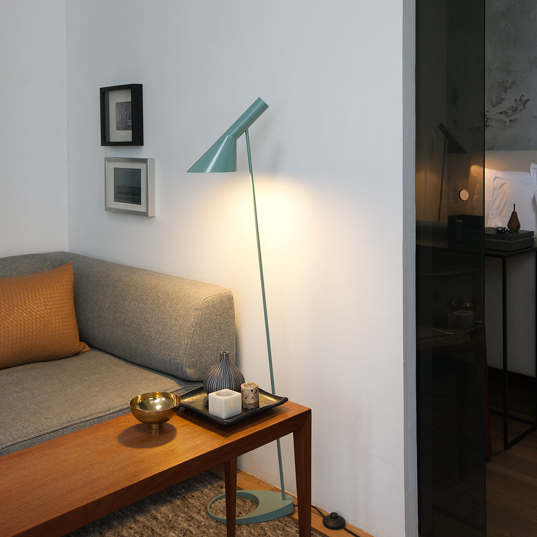 Arne Jacobsen Floor Lamp by Louis Poulsen | Modern Scandinavian Lighting for Living Room, Bedroom & Office | Dimmable LED Design for Home Decor